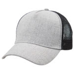 4395 – Heathered Mesh Trucker