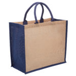 1184 – Eco Jute Tote with wide gusset