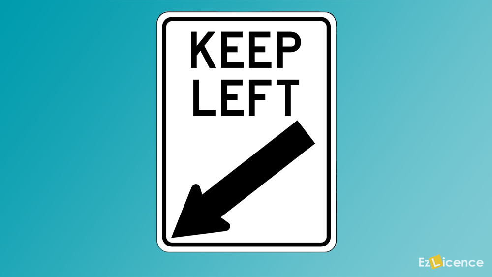 This sign means you should -