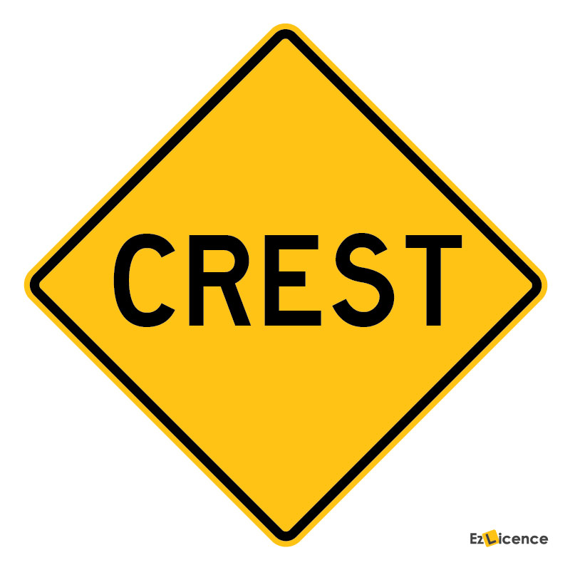 When you see this sign you should-