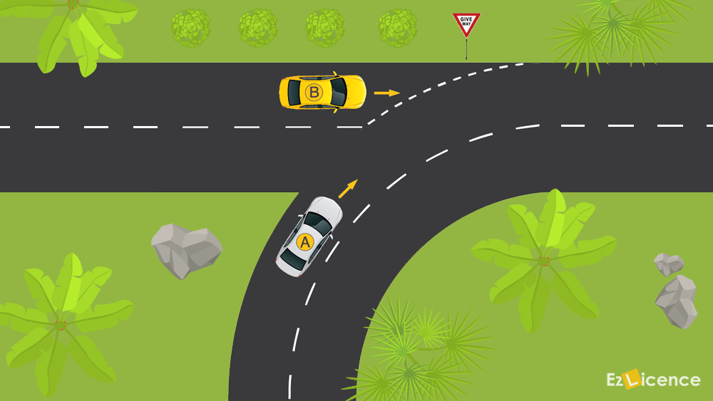 Which car goes first?
