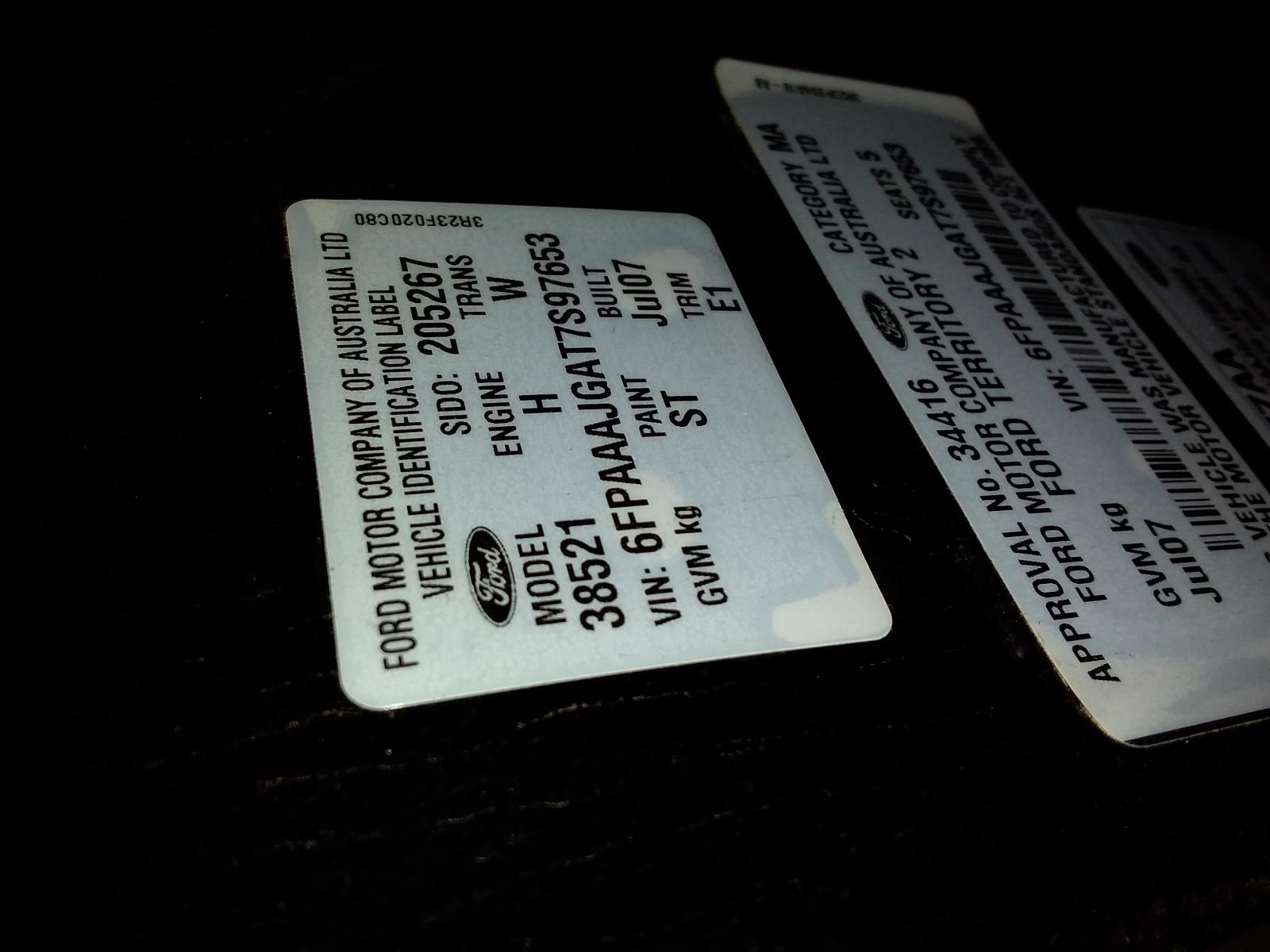 2007 Ford Territory Rear Bumper View Auto part Rear Bumper Ford Territory 2007