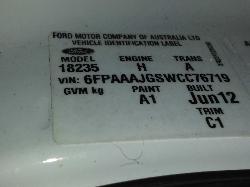 View Auto part Abs Pump/Modulator Ford Falcon 2012