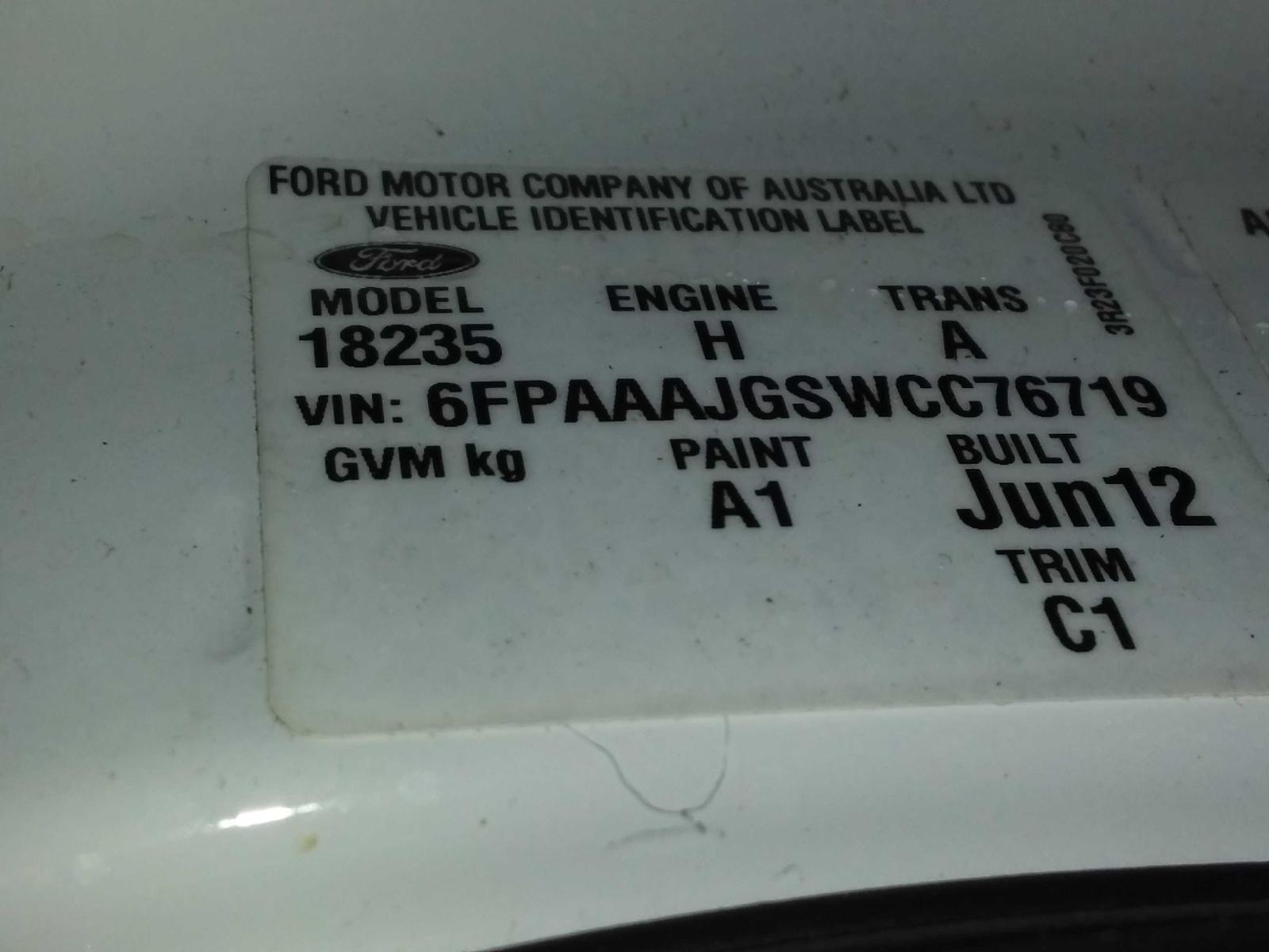 2012 Ford Falcon Abs Pump/Modulator View Auto part Abs Pump/Modulator Ford Falcon 2012
