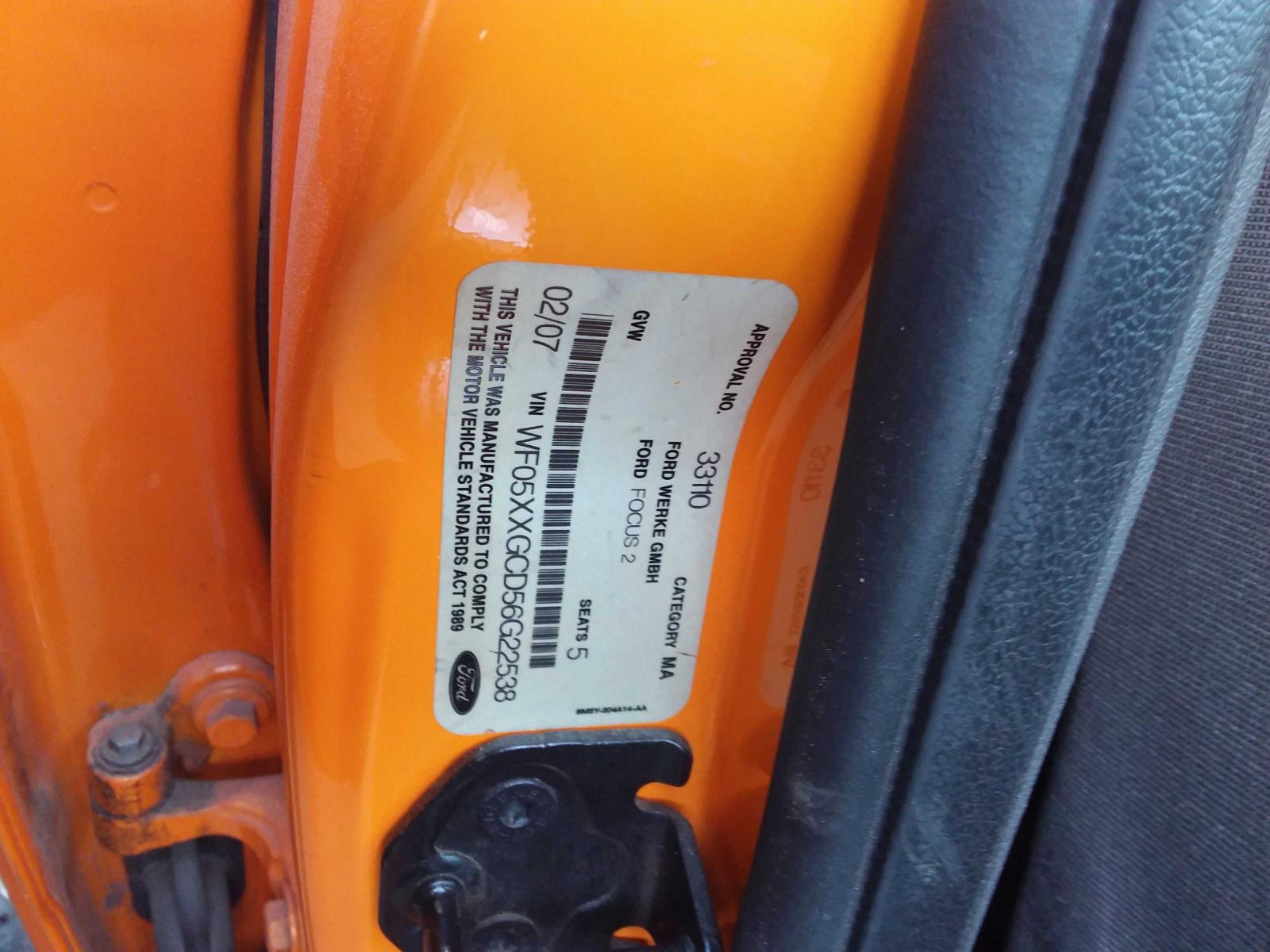 View Auto part 2nd Seat (Rear Seat) Ford Focus 2006