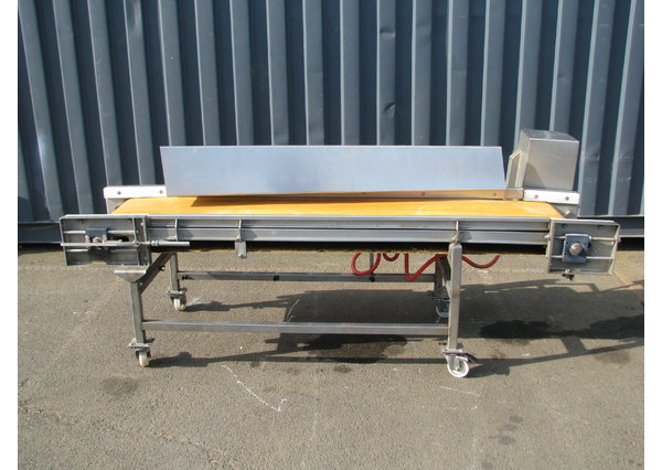 STAINLESS STEEL Motorised Variable Speed Belt Conveyor - 2.2m long for sale  | Workshop | Workshop Equipment | Broadmeadows, VIC | Used | 1612757 |  AgTrader, Australia