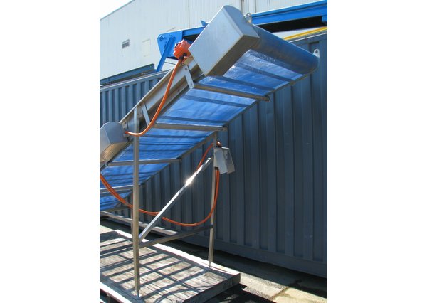 Large Stainless Incline Motorised Mesh 