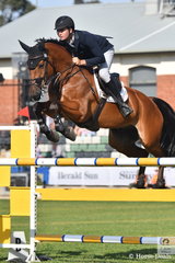 Tom McDermont rode Kerry Langbecker's, Alpha Activity to produce two very good rounds, to win the Colin Kelly Memorial Group B contest.