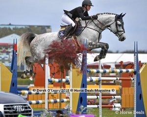 Olivia Hamood representing QLD rode "Knock Out 111" to place 4th in the Australian Future Stars Championship