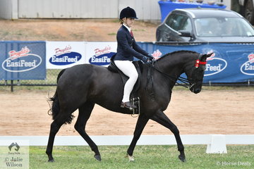 Adelaide Jacobs made Top 5 in the Rising Star Hack/Show Hunter Championship riding her, 'Minstral Park Ballerina'.