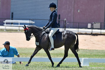 Tori Merygold rode her, 'Whitmere Royale' (12.2-13hh) to claim the 2019 VAS Large Pony Reserve Championship.