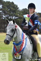 Maddison Cooke competing in the RDA ring probably had the most successful show of anyone at Werribee today. She rode her former eventer, 'Gladiator's Ghost' to be declare Champion Best Presented, Champion Horse and claimed the High Point award to top off a brilliant day.