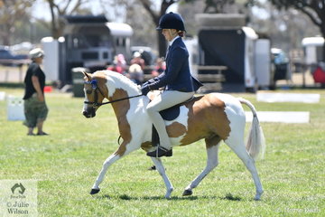 Charlotte Richardson claimed the Supreme Ridden Pinto award with , 'Vancouver Park Royal Rumours'.