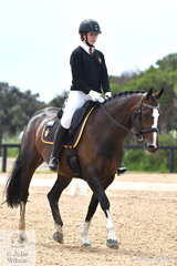 Mia Wright from Haileybury College rode Jalyn Royrumba to third place in the Senior 1.1.