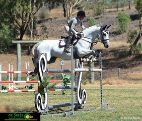 In the hotly contested 1.35m class on the final day of the Australia Day Show Jumping Championships saw Cathy Graeme and Twidales Chantilly take the win.