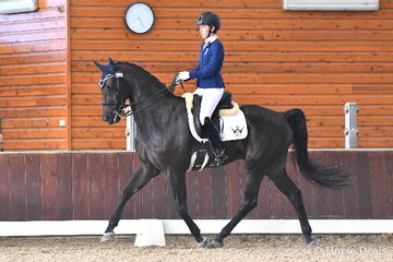 Zoe Vorenas rode, 'Little Brave' to third place in the Equestrian Australia Para Equestrian CPEDN Grade IV Freestyle.