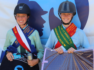 PCANSW  Dressage Championships 15 & under 17  Champion was Lilly Rose Powell from Zone 9 and Reserve was Anastasia Haling from Zone 25