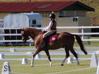 Jorga McCloskey from Qld winner of the under 13 Championship