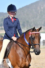 Olivia Piham rode 'Myscal Park Lane' to win the class for Heavyweight Galloway in Ring 2.