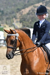 Indy Rose MacKinlay was enjoying her first outing with, 'Sheldene Cafe'.