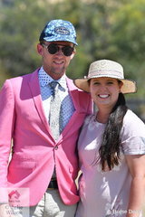 The atmosphere at the popular annual Yarra Glen Show was relaxed with all the judges friendly and helpful. Pictured L-R breed ring judges, James Boulton and Renae Cooke.