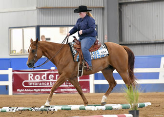 RADICAL SON RIDDEN BY ALISON HADENFELDT WON THE NOVICE YOUTH TRAIL 7-14 YEARS
