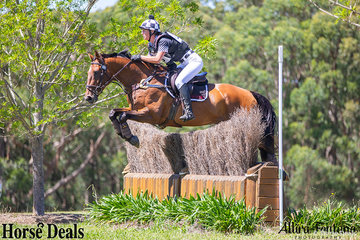 Soigne Jackson and Warrego Collateral Damage only had time penalties and no jumping penalties in their cross country round.