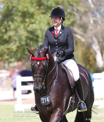 Syenna Vasilopoulos placed Top 10 in the Rider 21 & under 30 years event.