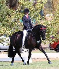 Champion Rider 15 & under 17 years - Ebonie Lee.