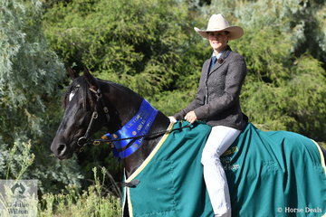 Fiona Gordon had a very successful day two at the 2019 Victorian ASH State Championships conducted at the Elmore Equestrian Park. Fiona is pictured aboard her Two Year Old Futurity winner, 'Gordonvale Cassius' (Royal Heartacre/Quiera Cassie). The Two Year Old Futurity was kindly sponsored by Marylou and Rachel Hodges. Fiona also won the Three Year Old Futurity riding, 'Gordonvale Cassia'