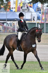 Belle Ker rode her own and the Lawrie Group nomination, 'Aria V Allegro' to take fifth place in the strong class for Open Lightweight Galloway 14.2-15hh.