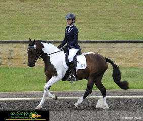 Lotus Grant competes Baringa Vale Donatello in the EvA60 Divison D Junior at the Sydney Eventing Summer Classic