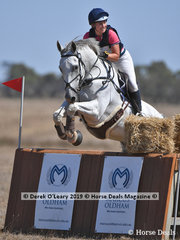 "CASSILIS PARK PEPPER" placed 4th in the CCN 1 Star Section A ridden by Ellyse Davis with a final score of 36.20