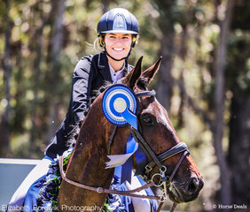 The OTTO SPORT AUSTRALIA CCI3*-L also had a Young Rider class, and today the winner of this class was Hannah Klep and Reprieve.