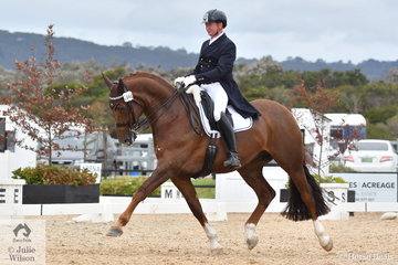 Juson James and LBA Dance placed seventh in the FEI Grand Prix CDN.