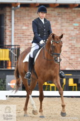 Representing New Zealand,Para Equestrian, Anne Watts rode , 'Joseph's Dream' to take fourth place in the Grade 4 Para Equestrian Championship.