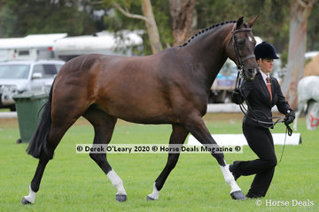 Winner of the Led Small Hunter Hack, "AKS Rumor Has It" shown by Paige Heffer