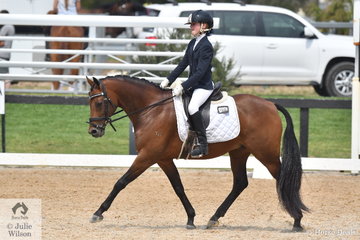 Shayleigh Joblin rode Maxwell Matador Royale to win the Stable Ground Participation 1B Junior.