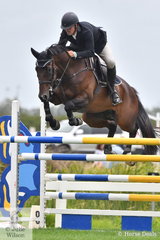 Nelson Smyth rode Unreachable in the Open 135cm Art 238.2.1.
