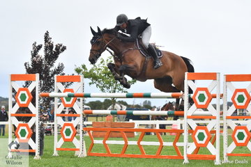 International Show Jumping rider James Patterson Robinson has been based in Europe for many years. James and his partner have recently moved back to Australia and are based at Yandoo with the Winnings. Today James rode Galliano Ms to 16th place in the Martin Collins Australia Mini Prix.