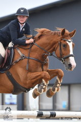 Mikayla Hogg rode Bellhaven Corringa in the Open 130cm Art. 238.2.1.