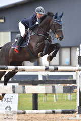 Amanda Ross rode a quick clear round aboard RLE Cavalier Vivendi in the in the Open 130cm Art. 238.2.1. for fifth place.
