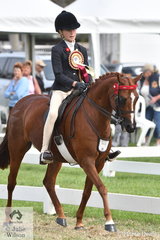  Zohe Willison rode 'Hamlot Park Holy's Silk' to be declared 2020 Barastoc Reserve Champion Junior Rider.