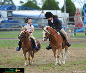 Killarney Show offered a ring dedicated to beginner riders for them to have a go in the showing circuit.
