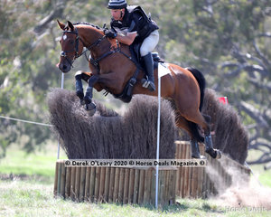 Yona Lloyd was back in great form after a long break with an injury, placing 1st and 3rd in the CCN 1* Section A, pictured here onboard "Ballahowe Ayurvedic"