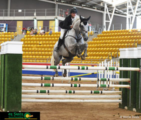 Member of the North & North West Show Jump Club committee is James Hetherington competing in the Peel River Produce 1.40m Grand Prix on his horse 'Killara Park Sentaro' to take out second place in a very competitive field.