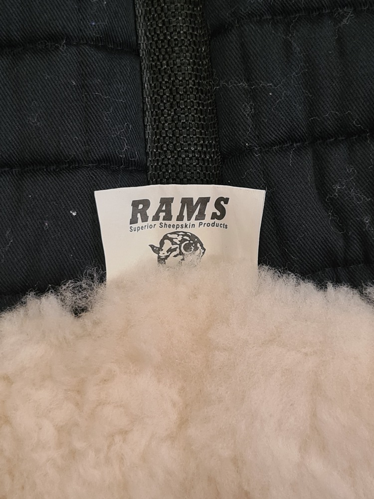 Ivory Sheepskin Numnah Saddlery for sale Saddles, Tack and Apparel