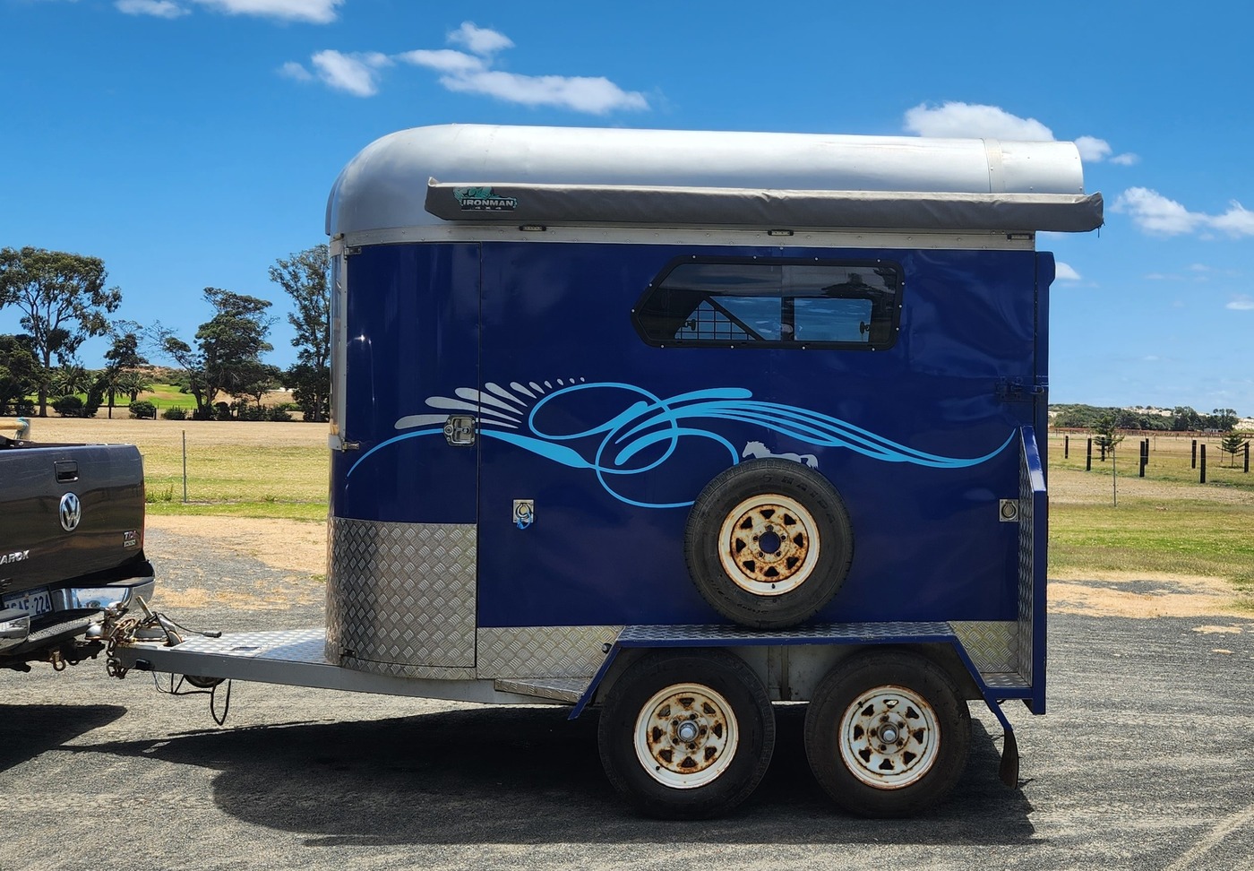 Unique 2 Side Straight Load Floats Horse Transports for sale in Bunbury WA Horse Deals