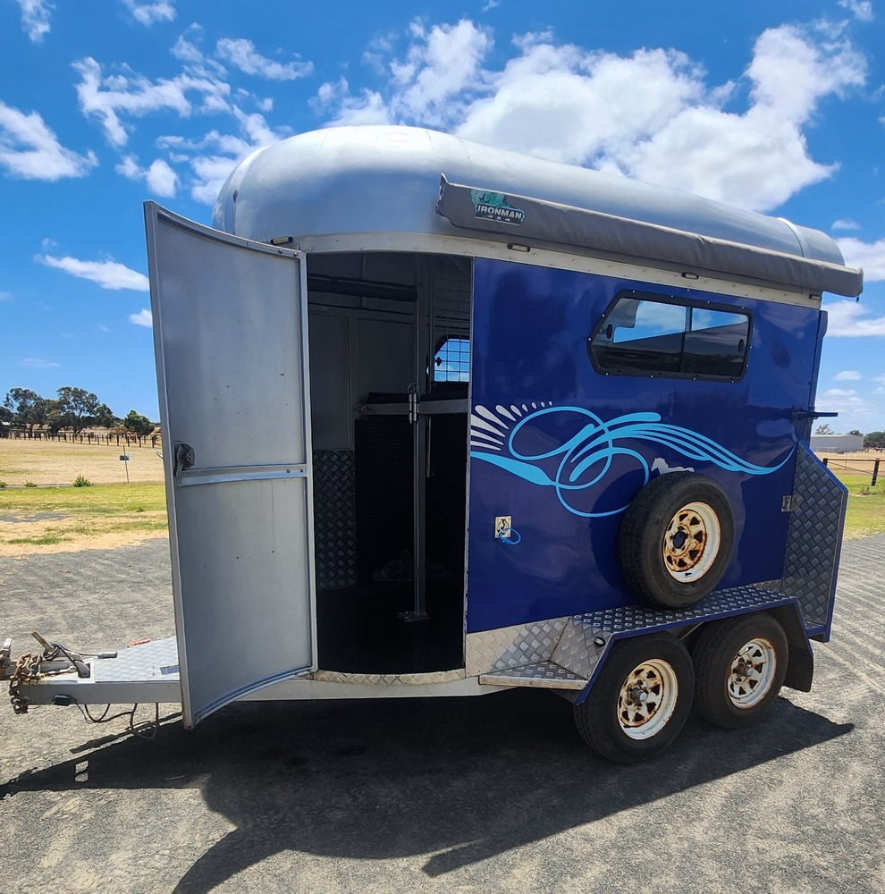 Unique 2 Side Straight Load Floats Horse Transports for sale in Bunbury WA Horse Deals