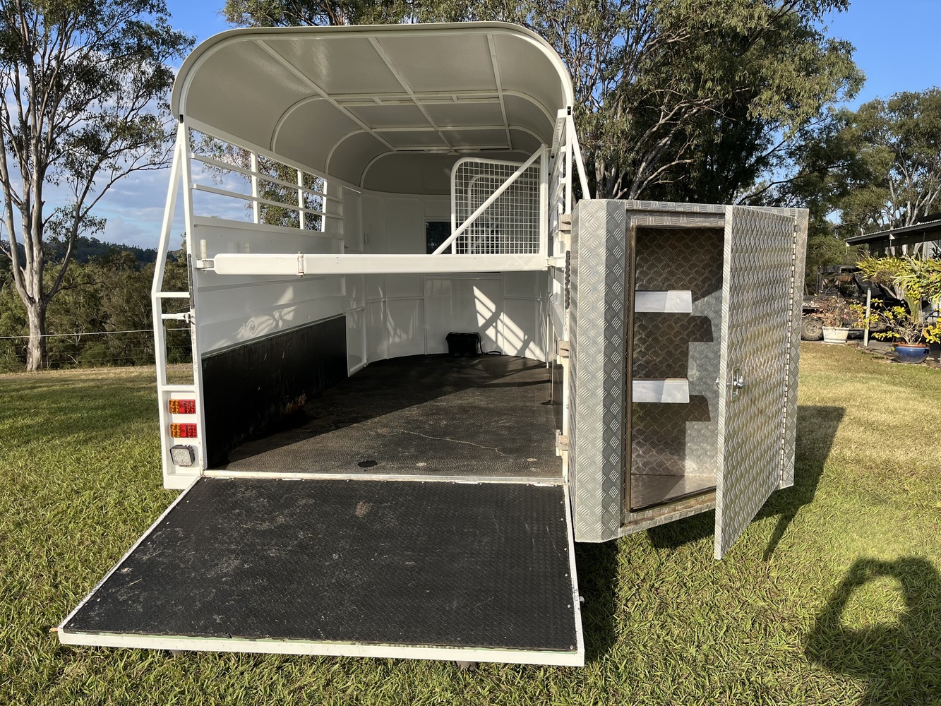 Extended 3H Angle Load Float Floats Horse Transports for sale in Gympie QLD Horse Deals